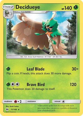 Decidueye, SM Base Set
