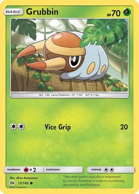 Grubbin, SM Base Set