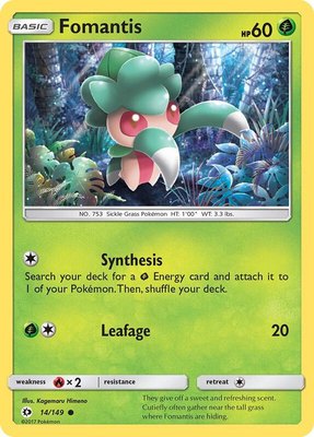 Fomantis, SM Base Set