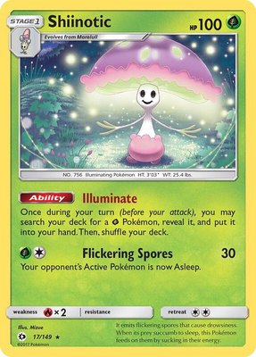 Shiinotic, SM Base Set