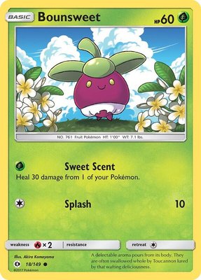 Bounsweet, SM Base Set