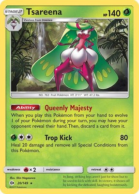 Tsareena, SM Base Set