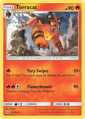 Torracat, SM Base Set
