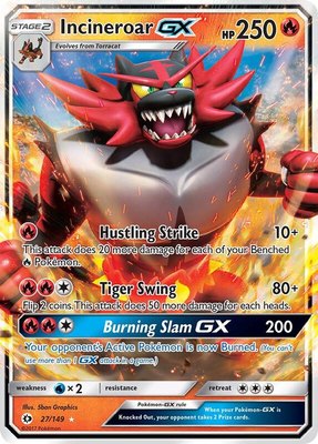 Incineroar GX, SM Base Set