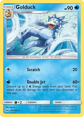 Golduck, SM Base Set