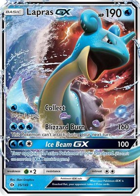 Lapras GX, SM Base Set