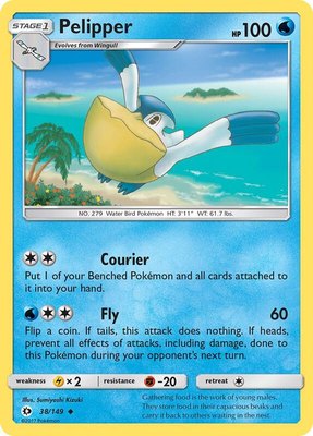 Pelipper, SM Base Set