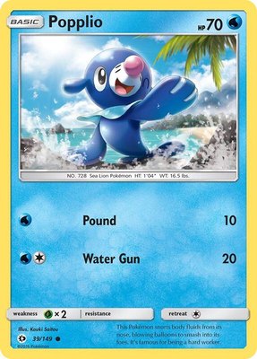 Popplio, SM Base Set