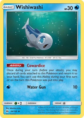 Wishiwashi, SM Base Set
