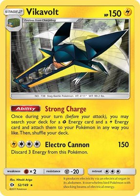 Vikavolt, SM Base Set