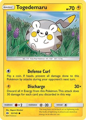 Togedemaru, SM Base Set