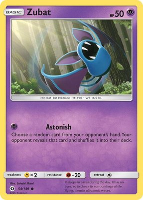 Zubat, SM Base Set