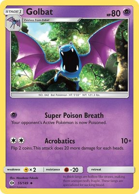 Golbat, SM Base Set