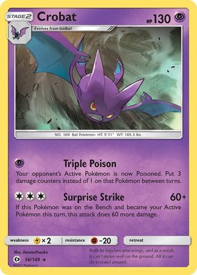 Crobat, SM Base Set