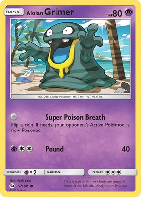 Alolan Grimer, SM Base Set
