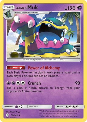 Alolan Muk, SM Base Set