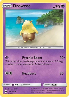 Drowzee, SM Base Set
