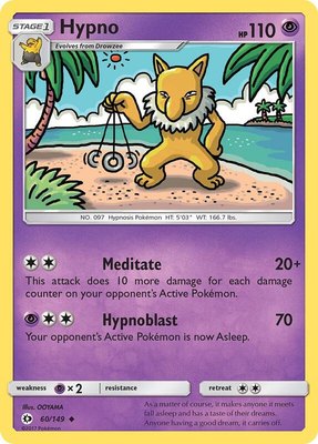 Hypno, SM Base Set