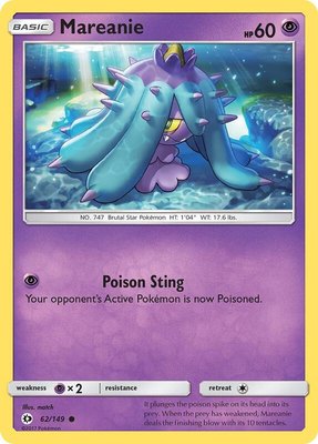 Mareanie, SM Base Set