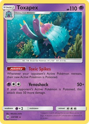 Toxapex, SM Base Set