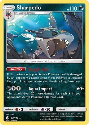Sharpedo, SM Base Set