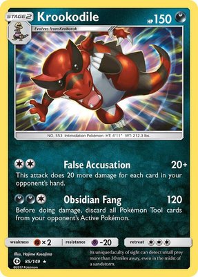 Krookodile, SM Base Set