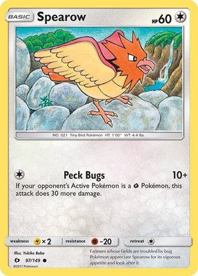 Spearow, SM Base Set