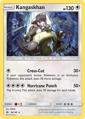 Kangaskhan, SM Base Set