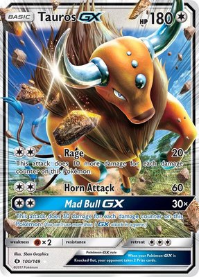 Tauros GX, SM Base Set