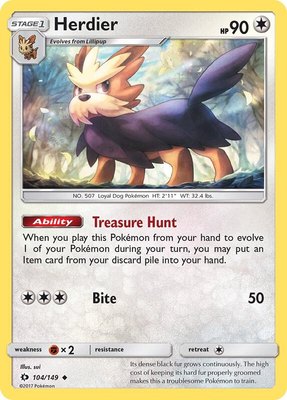Herdier, SM Base Set
