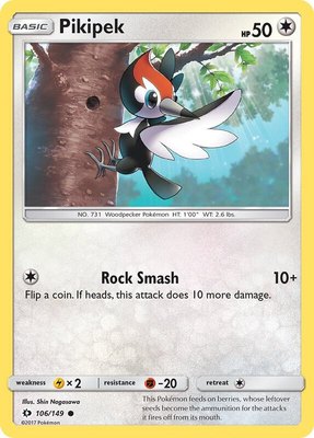 Pikipek, SM Base Set