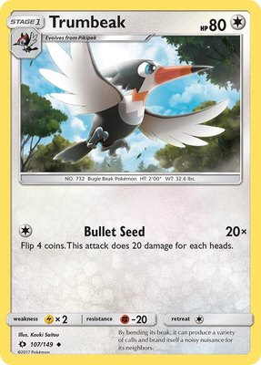 Trumbeak, SM Base Set
