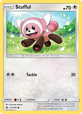 Stufful, SM Base Set