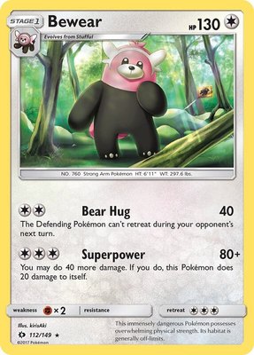 Bewear, SM Base Set