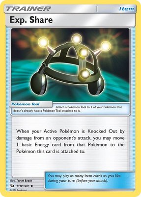 Exp. Share, SM Base Set