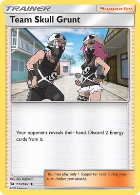 Team Skull Grunt, SM Base Set