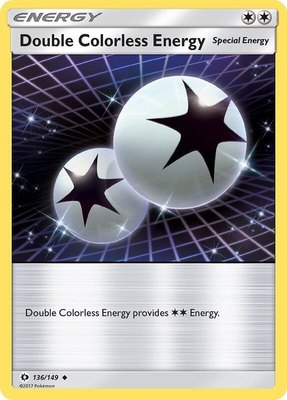 Double Colorless Energy, SM Base Set