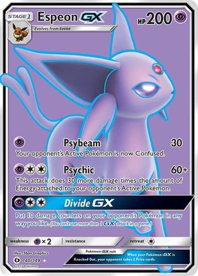Espeon GX (Full Art), SM Base Set