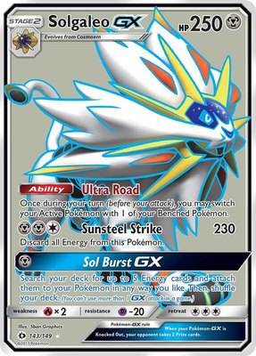 Solgaleo GX (Full Art), SM Base Set