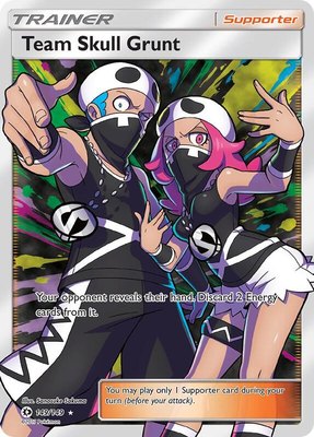 Team Skull Grunt (Full Art), SM Base Set