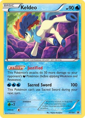 Keldeo, XY Promos