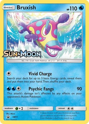 Bruxish (Prerelease), SM Promos
