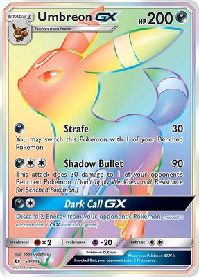 Umbreon GX (Secret), SM Base Set