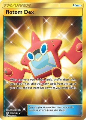 Rotom Dex (Secret), SM Base Set