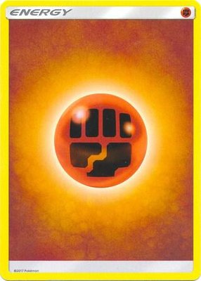 Fighting Energy (2017 Unnumbered), SM Base Set