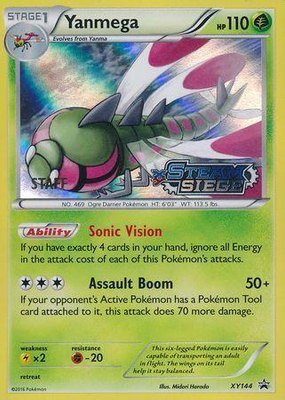 Yanmega (Prerelease) [Staff], XY Promos