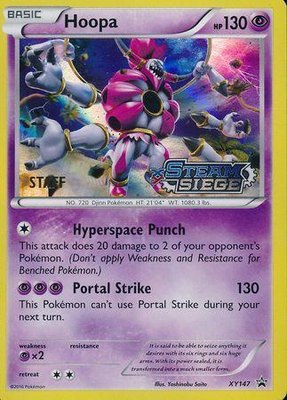 Hoopa (Prerelease) [Staff], XY Promos