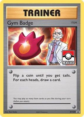 Gym Badge (Blaine), XY Promos