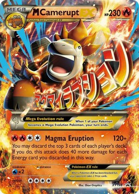 M Camerupt EX, XY Promos