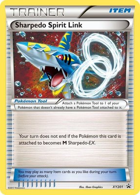 Sharpedo Spirit Link, XY Promos